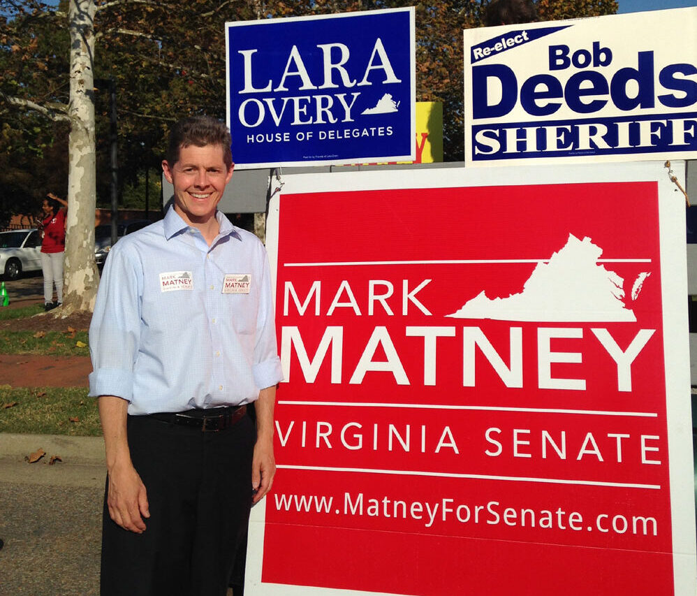 Mark Matney 2015 Republican nominee for Virginia's District State Senate race