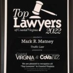 Attorney Mark Matney Awards - Traffic Court Defense Lawyer Newport News